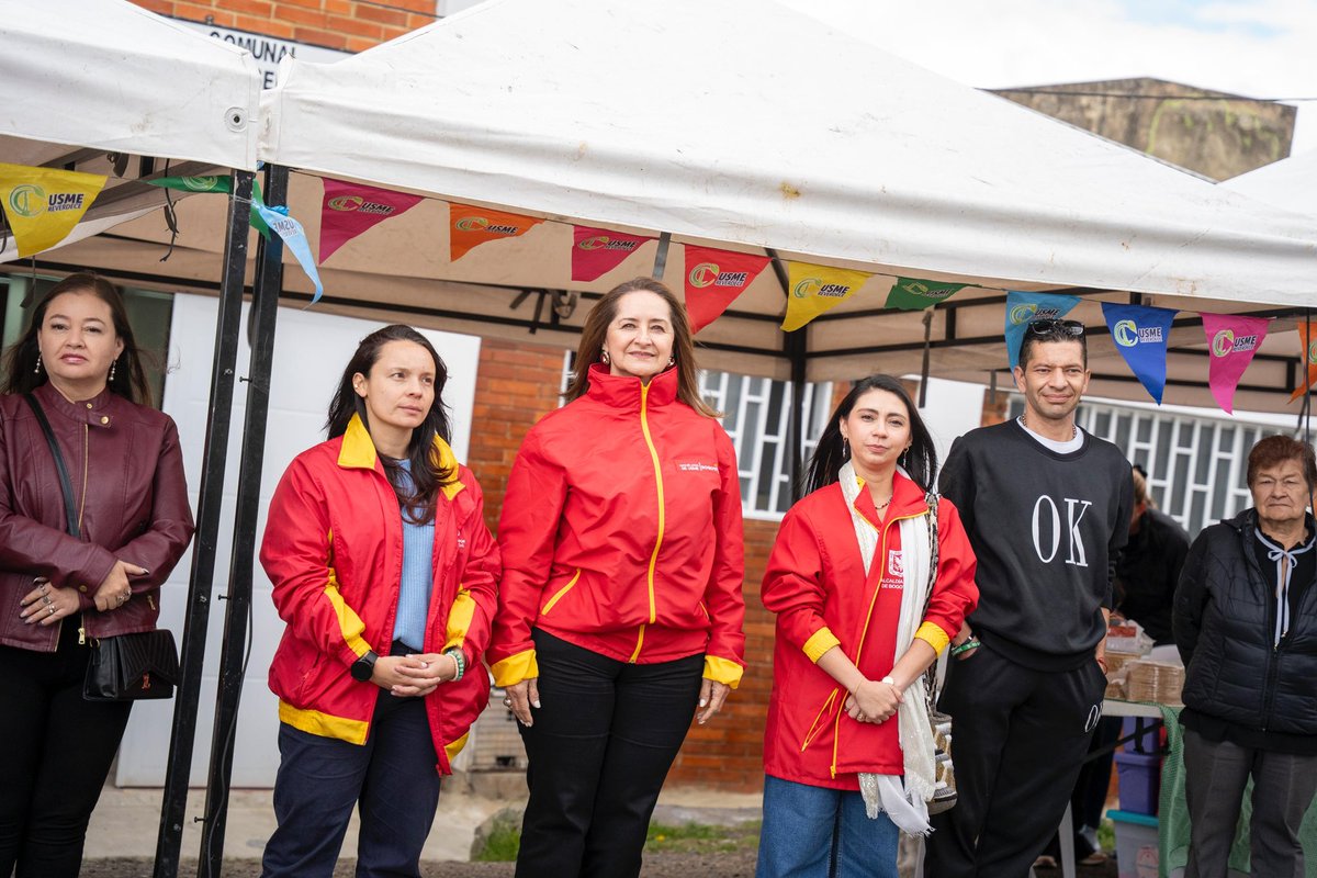En Usme tenemos #487RazonesPorBogotá y muchas más para celebrar.

En el cumpleaños de nuestra capital, la alcaldesa local (e) <a href="/Isabelhortua_/">Ana Isabel Hortua Salcedo</a> entregó con orgullo el Salón Comunal en Serranías, un espacio para el encuentro, la participación y el fortalecimiento de nuestra comunidad