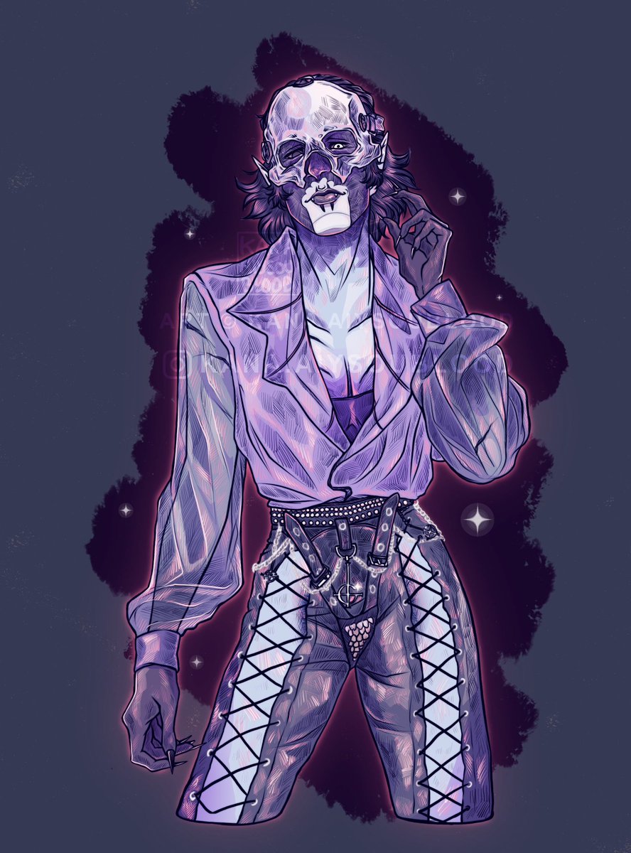 Hello you 😈💜
-
Alternate version in the comments 😚
#Ghost #GhostBand #TobiasForge #PapaVPerpetua #PapaPerpetua #Perpetua #Skeleta