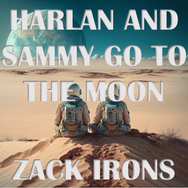Harlan and Sammy go to the Moon - 1973 17 y/o Harlan uses his mechanical endeavors to connect with his father who disappeared over the skies of Vietnam. Spoiler They make it to the moon and steal the buggies. The country is in chaos when they return. #QuestPit #Q #MG #HR #S #T