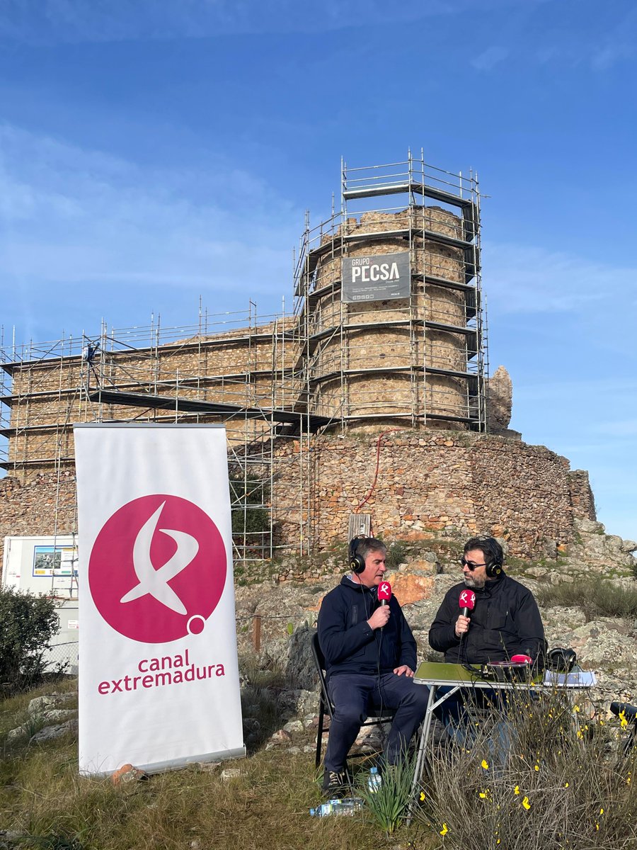 📻 Escucha en <a href="/elsolCEX/">El Sol sale por el Oeste</a> la entrevista radiofónica al Director General de Edificación de #GrupoPecsa sobre las obras de #restauración del Castillo de Marmionda, en Cáceres   

🎧 A partir del minuto 17 aproximadamente canalextremadura.es/a-la-carta/el-…