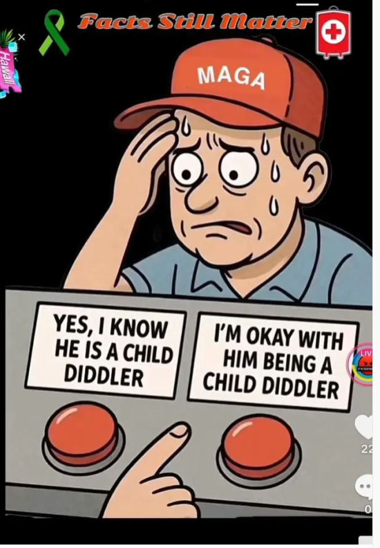 "But Biden sniffs"...