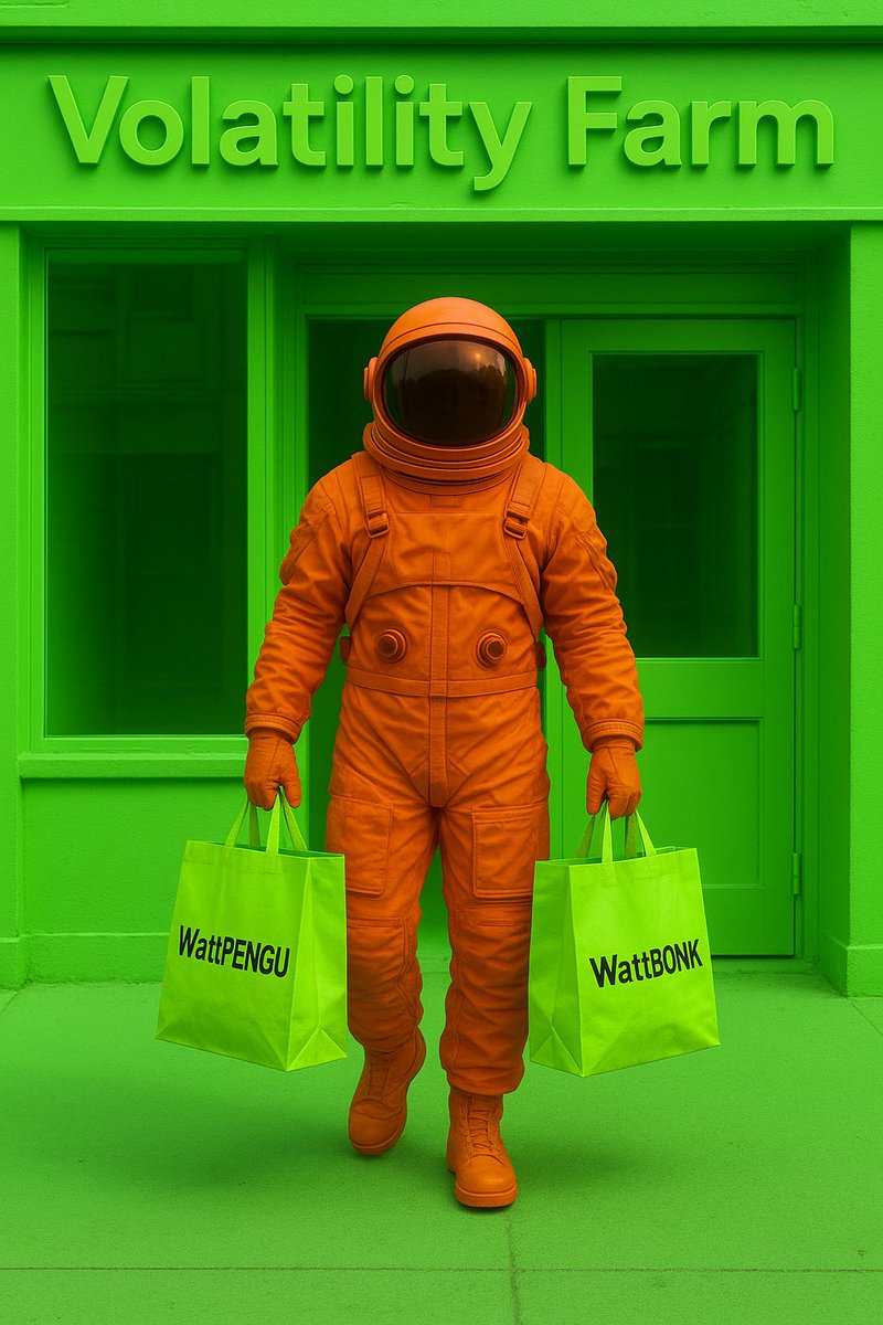 geiztmeta's tweet image. The astronaut from @wattprotocol has landed at Volatility Farm and is returning with WattPENGU and WattBONK in their bags… the space has never been this profitable! 🚀💰 #WattProtocol #Solana