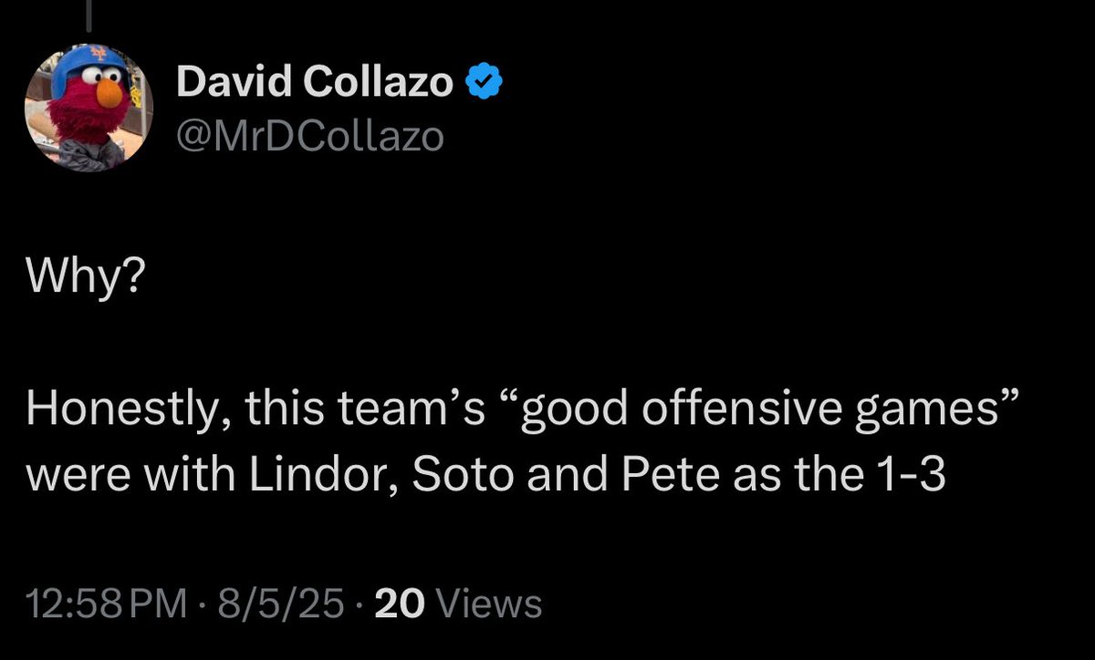 Well, would you look at this? Thank goodness I’m part of the #IdontKnowBall community (s/o <a href="/KickinitwitKeef/">𝐊𝐄𝐄𝐅🇵🇷</a> ) 

Let’s save face today <a href="/Mets/">New York Mets</a> , and win this one. 

#Mets #LGM