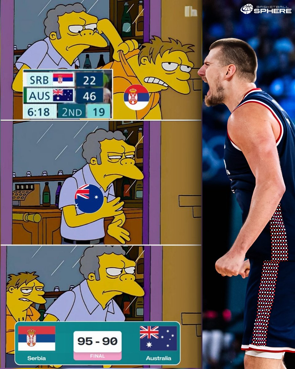 On This Day: THAT WAS AN EPIC COMEBACK! 🥶

Serbia’s 24-point comeback against Australia goes down as the BIGGEST in Olympic Games history! 💪🇷🇸