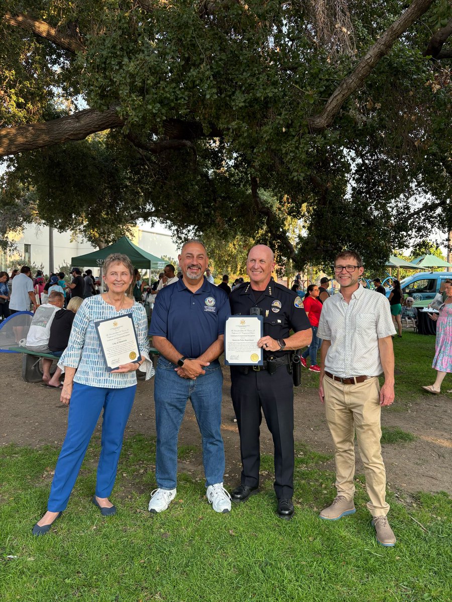 Last night was National Night Out in CA-31 and across the country. I dropped by 7 cities in my district to thank our local law enforcement for keeping our neighborhoods safe and building strong relationships throughout the community.