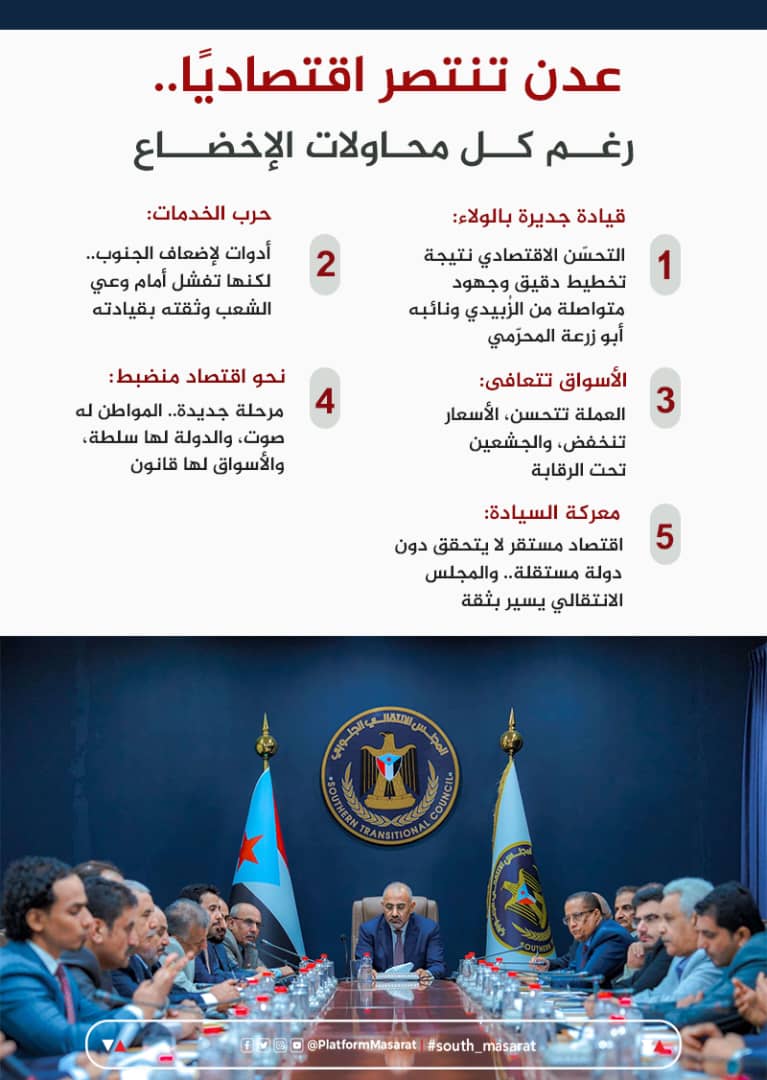 #ارتياح_جنوبي_للتحسن_الاقتصادي