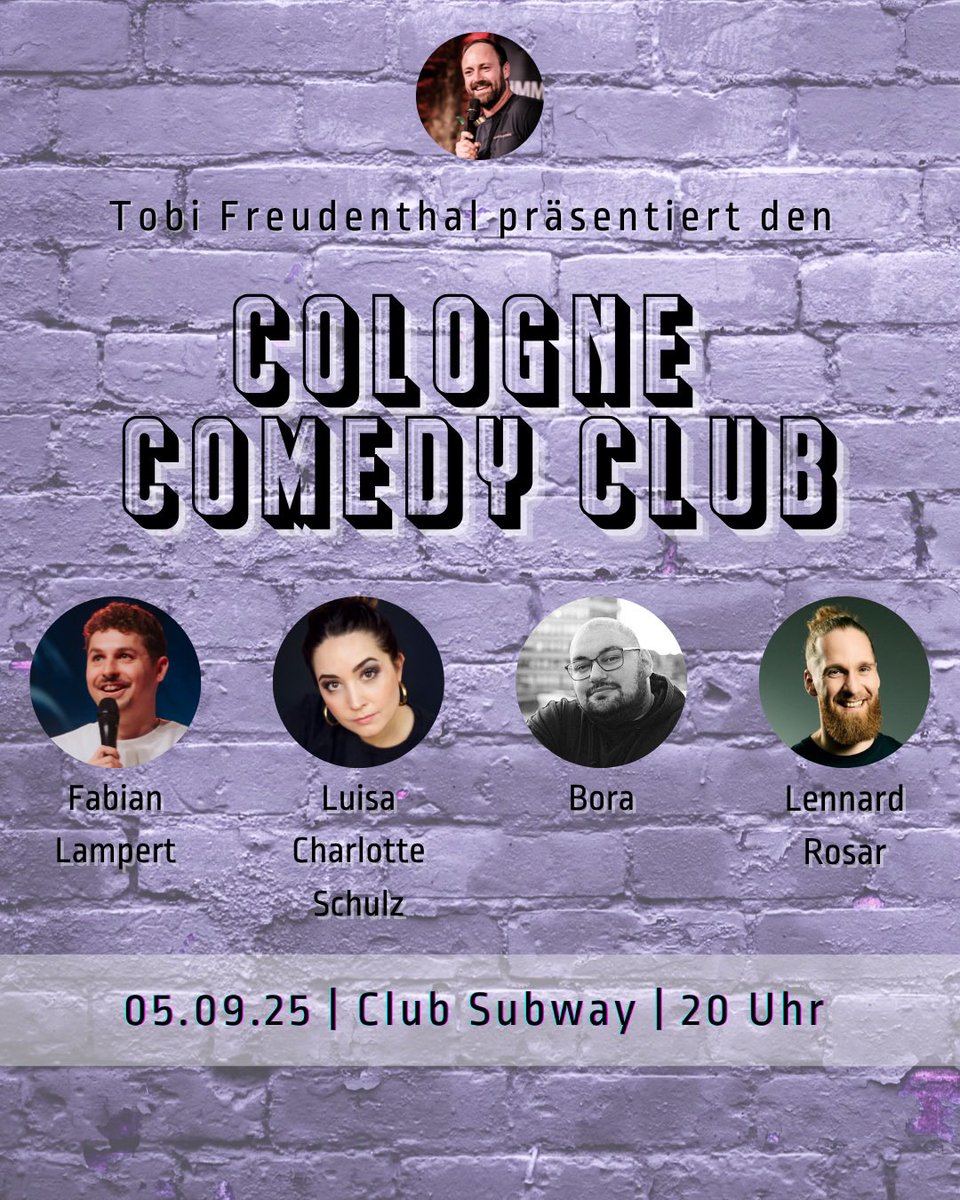 Jetzt Tickets sichern 🎟️🎤 rausgegangen.de/events/cologne…