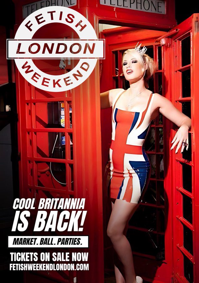Seductive &amp; Alluring.
London! Latex! Lust!

From a kinky bus tour to the most decadent Fetish Ball, a wild fair of filth &amp; a Femdom tea to worship at.

🤍💙❤️ 2 - 5 April 2026
Fetish Weekend London

Are you ready to kneel, serve &amp; play?

#FetishWeekendLondon #KinkInTheCapital