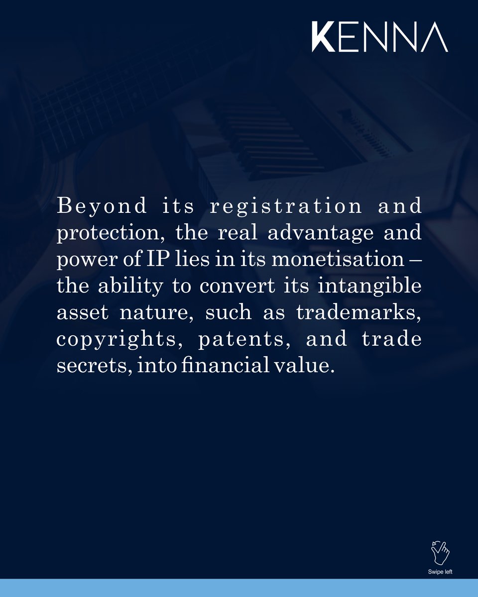 Kenna_LP's tweet image. Intellectual Property (IP) is taking centre stage in today’s innovation-driven economy, with increasing awareness of its importance as both a legal safeguard and a strategic asset across creative and commercial sectors.

shorturl.at/Z4WV9

#Trademarks