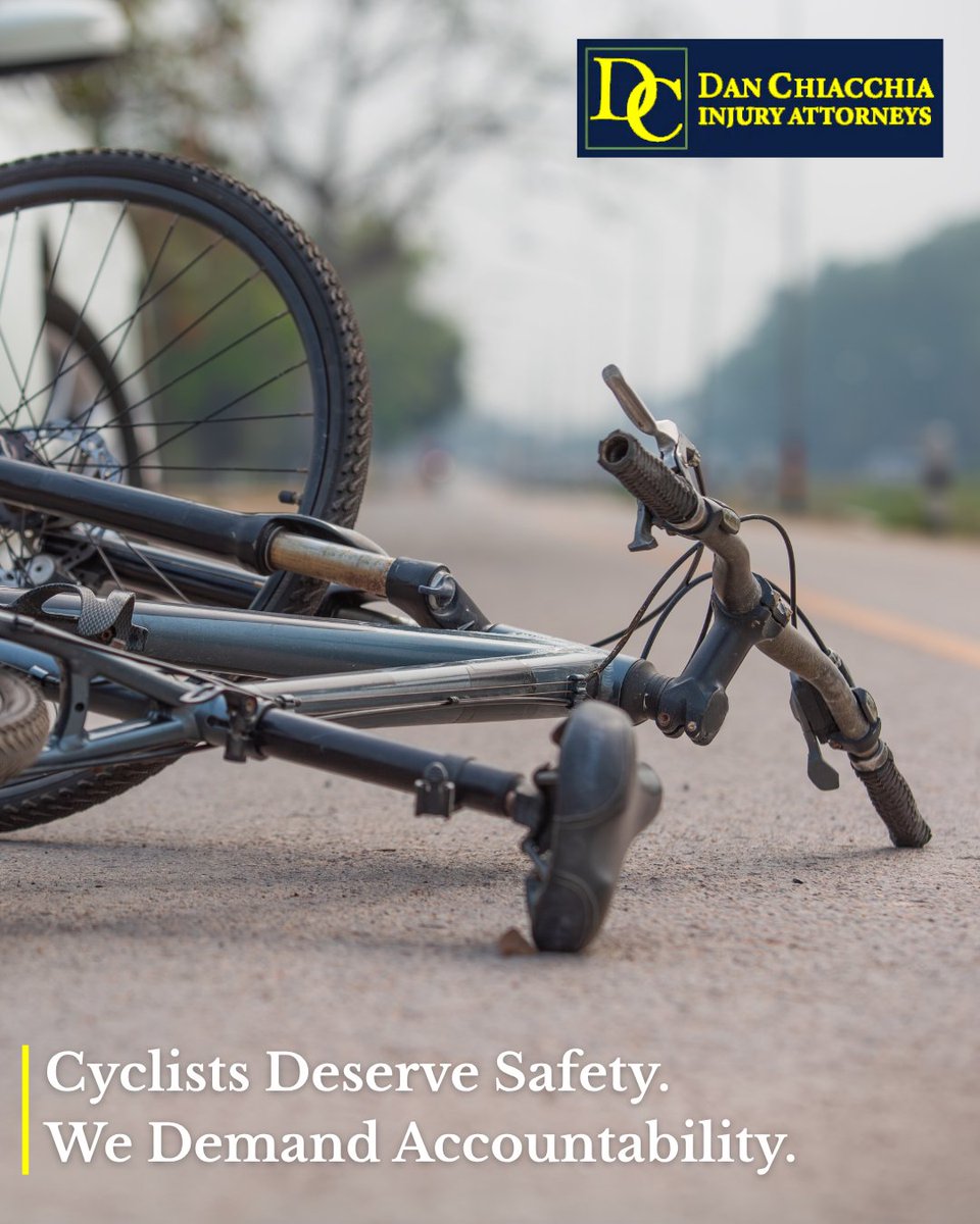 Injured in a bicycle accident caused by a careless driver? Dan Chiacchia Injury Attorneys will stand by your side and help you pursue justice.

#DanChiacchiaInjuryAttorneys #HamburgLawFirm #InjuryAttorneys #ErieCounty #LegalHelp
