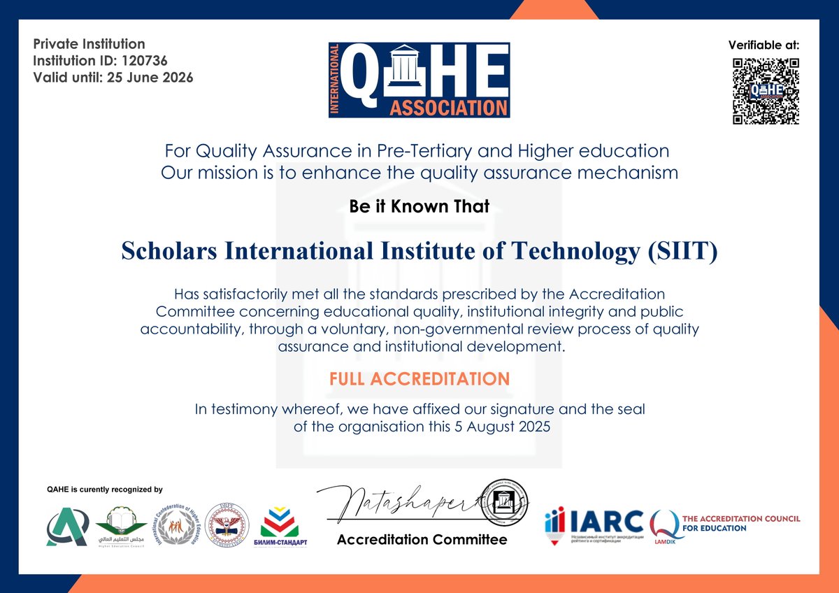 SIIT - Scholars Int'l Institute of Technology tweet media
