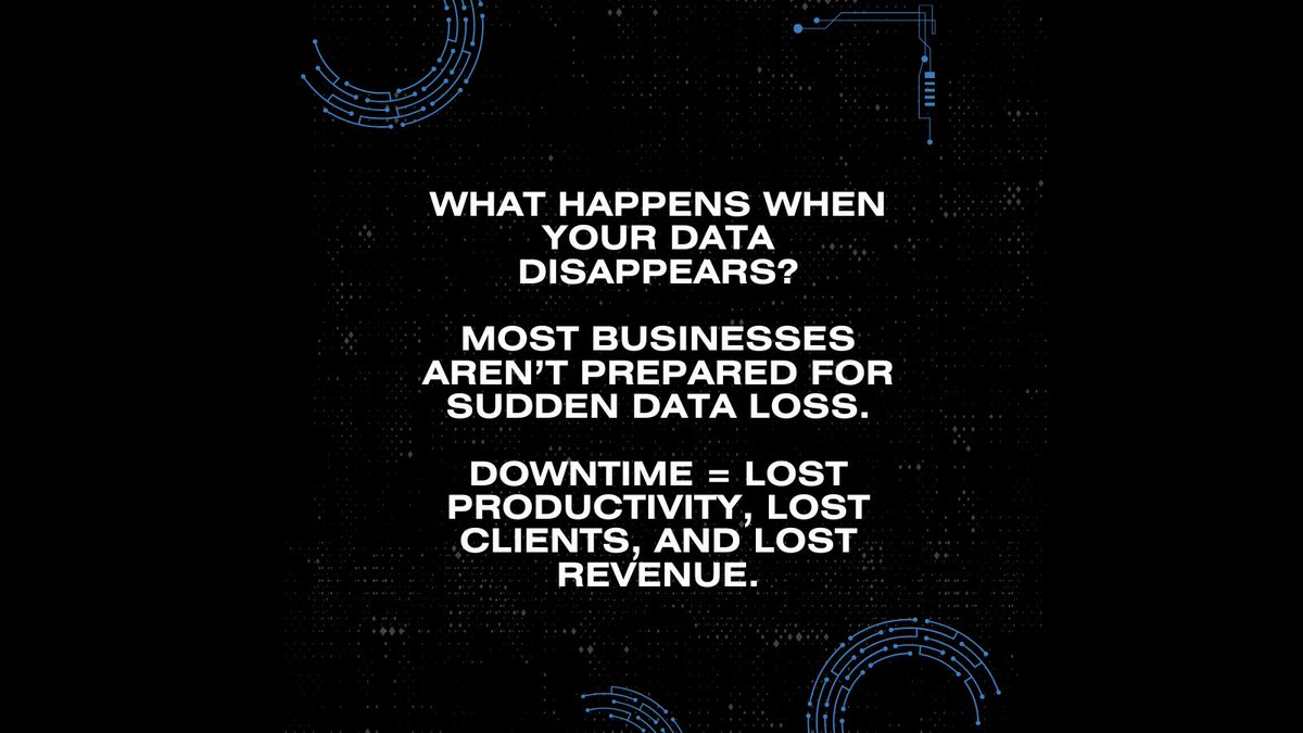PC_Works_Tech's tweet image. Solution Highlight: BRS
What if your business data disappeared in 15 minutes?
With PC Works Tech’s BRS, we back it up every 15 minutes and restore it instantly.
- No downtime
- No panic
- Total protection
DM us or visit PCWorksTech.com
#BackupSolution #TechThatWorks
