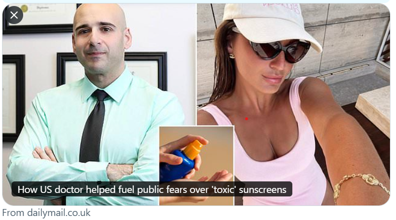 Apparently I am inciting FEAR over "Toxic" sunscreen....

🌞The sunscreen market is a $10+ billion industry. Do you think they want you asking questions about safety testing, systemic absorption, or contamination?  

📷They call it fear-mongering. I call it informed consent.