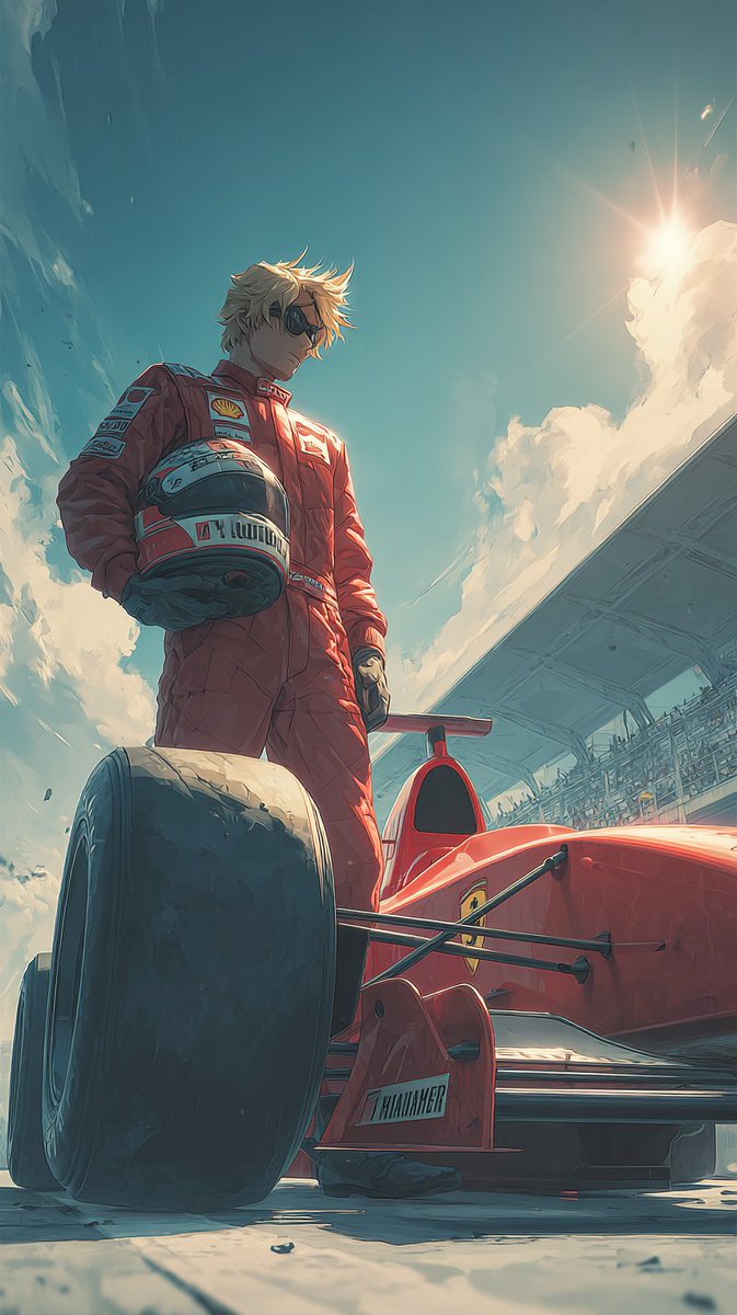 As long as I drive with you, Champ. 😎👏🏁