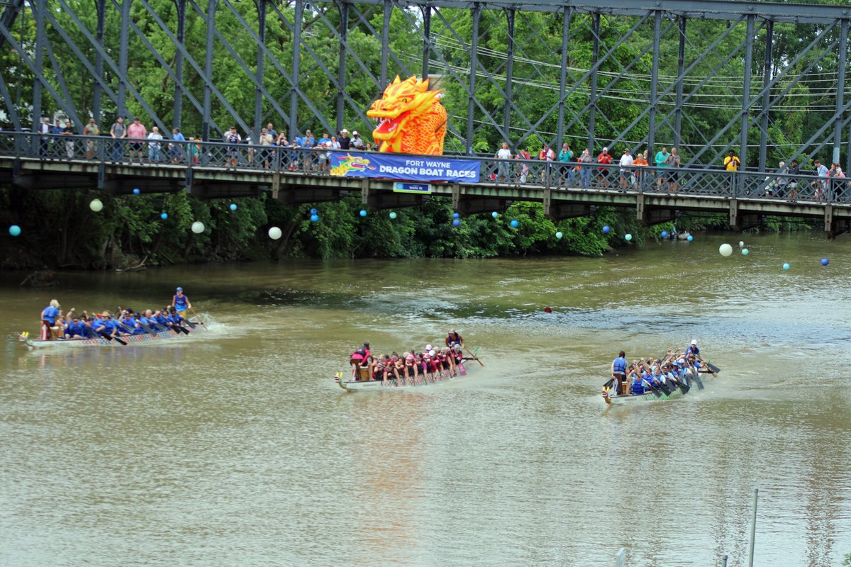 Thank you to everyone who came out to the 9th annual Fort Wayne Dragon Boat Races! 🚣🐉

Share your feedback with us on your experience at this year's Dragon Boat Races at: bit.ly/4lj9S4F