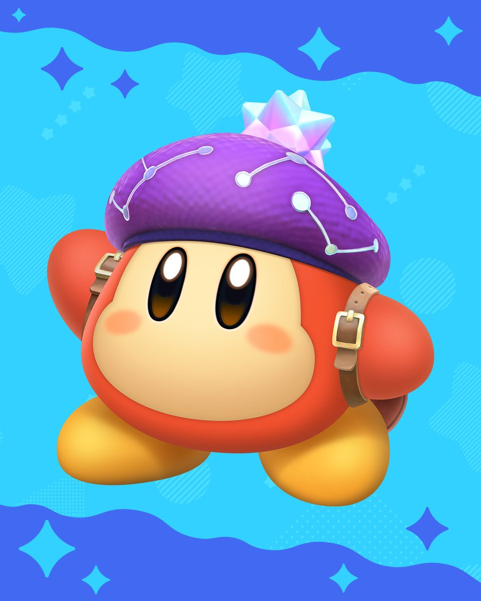 Astronomer Waddle Dee wearing the cutest little hat! 

See him shine in #KirbyAndTheForgottenLand – #NintendoSwitch2 Edition + Star-Crossed World, starting Aug 28: ninten.do/6010s3G7M