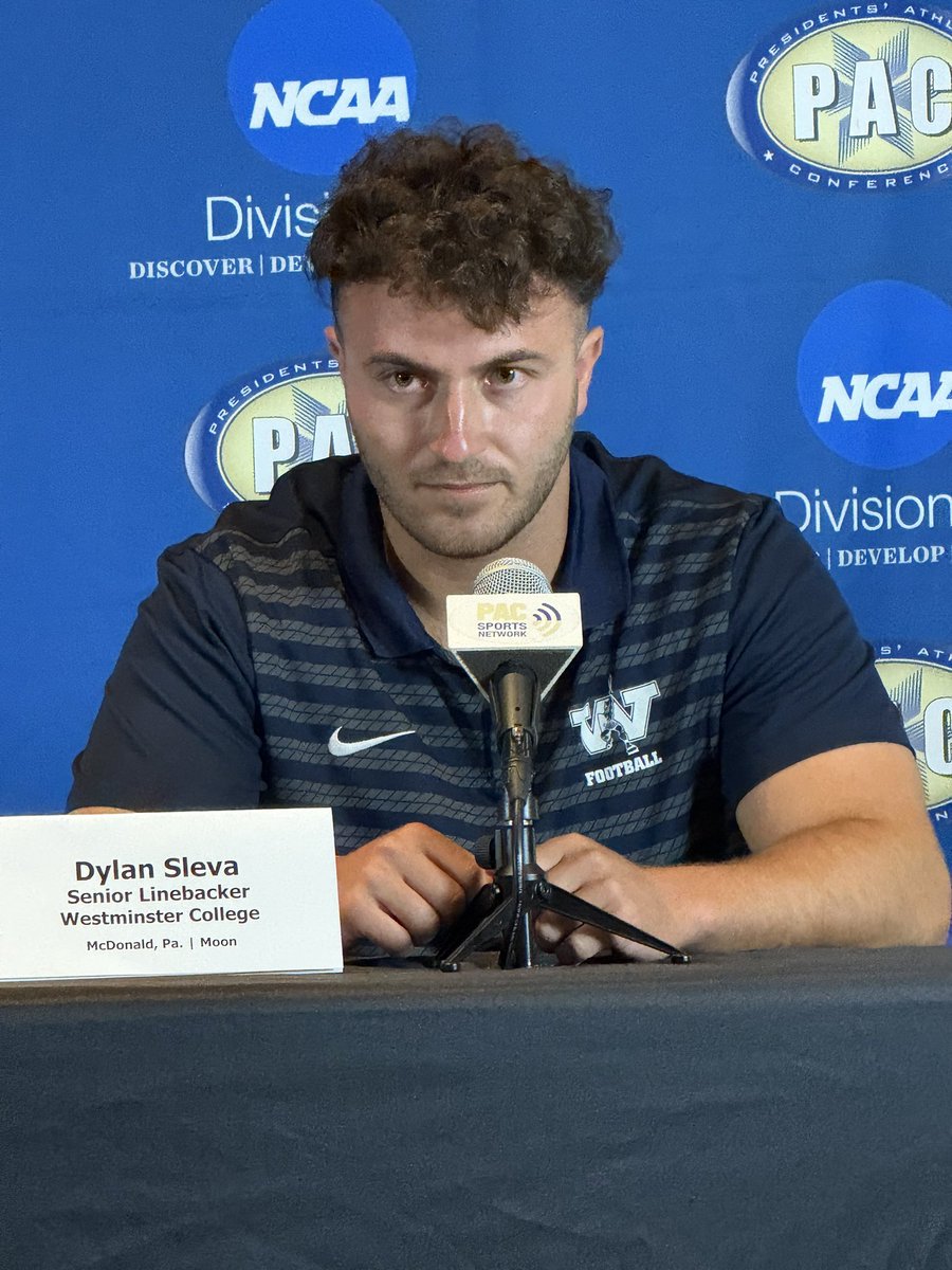 WCN & Titan Radio & Holcad (@wcn247) on Twitter photo Coach Benzel and Dylan Sleva chat about the upcoming season at <a href="/PAC_Athletics/">Presidents’ Athletic Conference</a> Media Day. Coach Benzel and Dylan Sleva chat about the upcoming season at <a href="/PAC_Athletics/">Presidents’ Athletic Conference</a> Media Day.