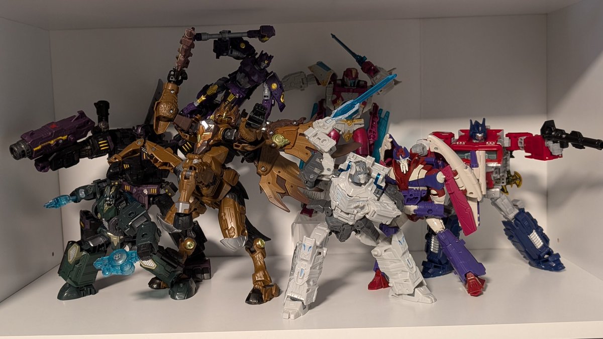 The Primes so far (reactivate is my 13th cause Star Convoy doesn't fit)