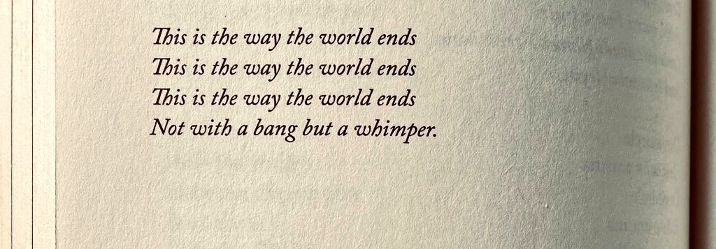 lenaozge's tweet photo. T. S. Eliot https://t.co/rwkGXd2aaB
