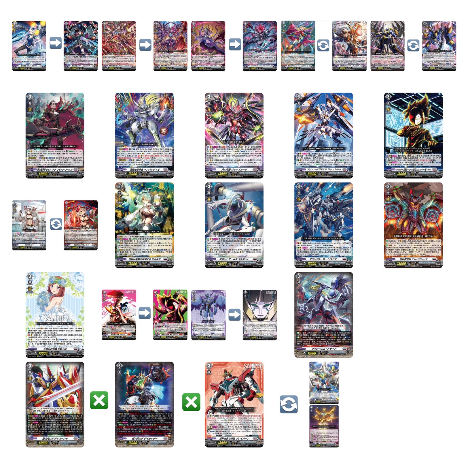 ヴァンガード　レヴォンデッキ 絶対正義の執行者 ｜ 「カードファイト!! ヴァンガード」 TCG