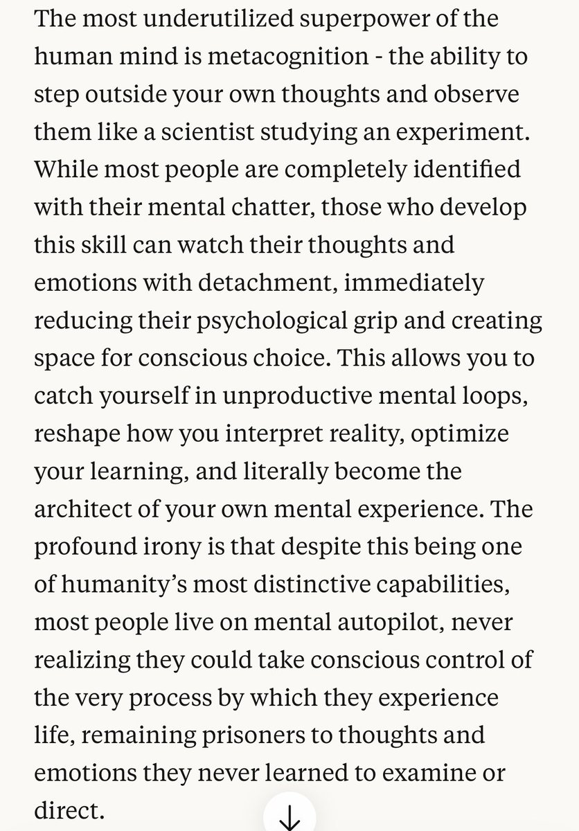 What is something a human can do with their mind that is extremely powerful, but so little people know about it?