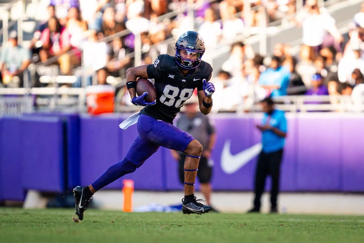 Biletnikoff Award (@biletnikoffawrd) on Twitter photo Congratulations to Eric McAlister <a href="/EricMcalister9/">Eric Mcalister</a> for being named to the Biletnikoff Award Preseason Watch List! The Biletnikoff Award recognizes the college football season's outstanding FBS receiver at any position. <a href="/TCUFootball/">TCU Football</a> <a href="/TCU_Athletics/">TCU Athletics</a> #OutstandingReceiver #NCFAA Congratulations to Eric McAlister <a href="/EricMcalister9/">Eric Mcalister</a> for being named to the Biletnikoff Award Preseason Watch List! The Biletnikoff Award recognizes the college football season's outstanding FBS receiver at any position. <a href="/TCUFootball/">TCU Football</a> <a href="/TCU_Athletics/">TCU Athletics</a> #OutstandingReceiver #NCFAA