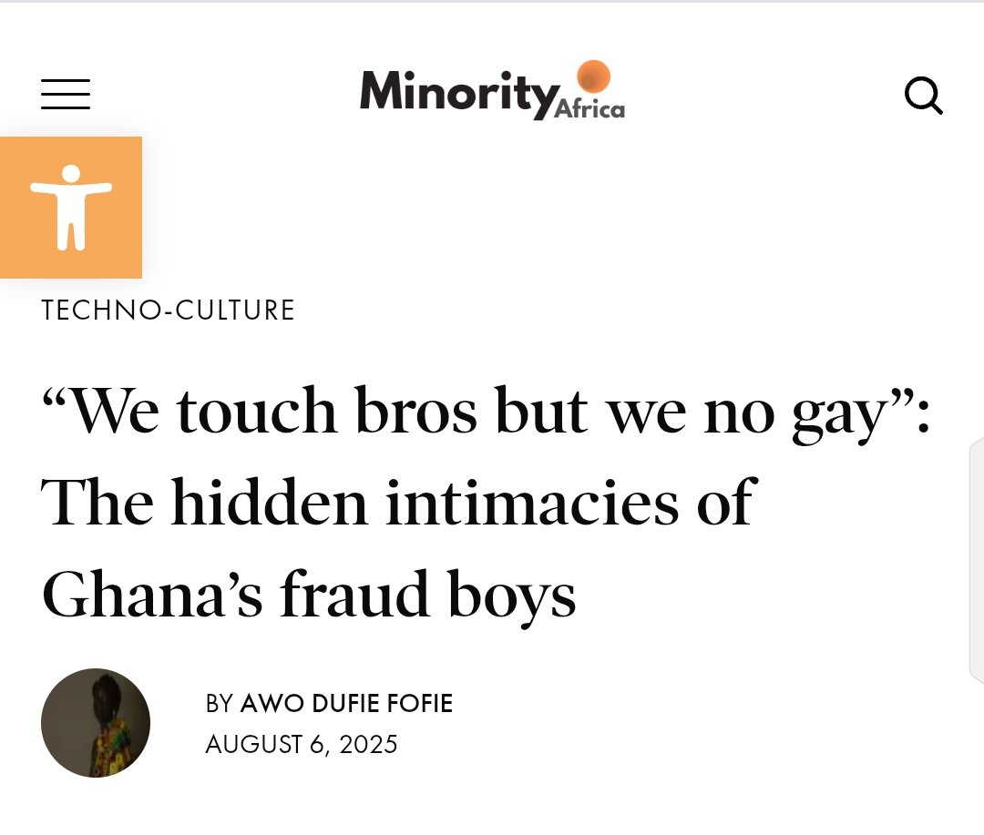 I have spent the last eight months building a close relationship and talking to fraud boys (communities of cyber criminals in Ghana and Nigeria) who regularly have sex with other men and trans women to maintain their purity and -