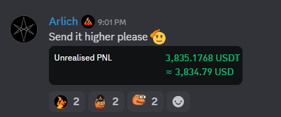 This is what we've been consistently offering inside the Discord.

- 20+ Analysts
- Daily Live Streams
- Copy Trading
- Auto Bot Trading
- Crypto / Forex / Stocks
- Trade Tracker 

I don’t see a reason why you’re not in already 👇

discord.gg/pc8B7TdJpm