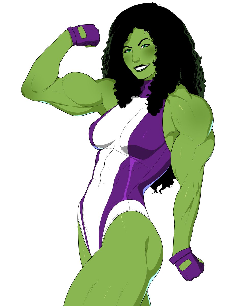 She-Hulk doodle to start your day