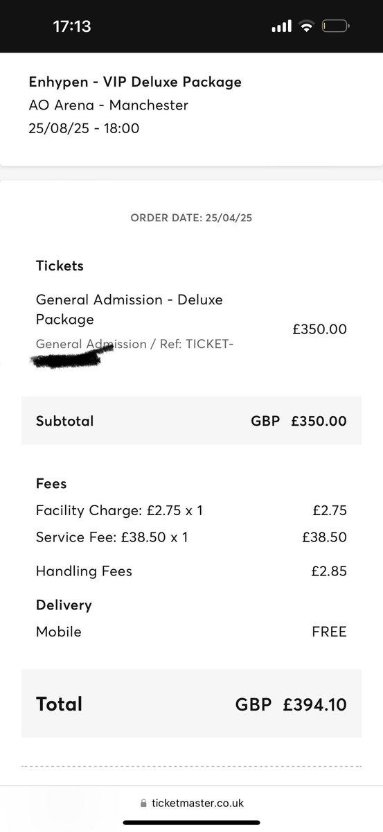 NRupunda's tweet photo. I am selling an Enhypen Manchester ticket VIP 2, as I’ve decided to go to the lindon show

Please DM on insta @nancy_rupundaa or comment if interested 
I will provide anything that you need me to

#ENHYPEN #ENHYPENTOUR #enhypenmanchester #walktheline_in_manchester #ENGENE https://t.co/xMszPuPcEX