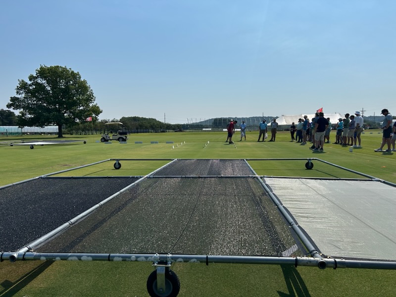 AginArk's tweet image. Anyone whose lawn struggles can understand what @ArkansasTurf is discussing: the effects of shade on #turfgrass.

The presentation is part of today's #uaturf2025 at @ArkAgResearch.