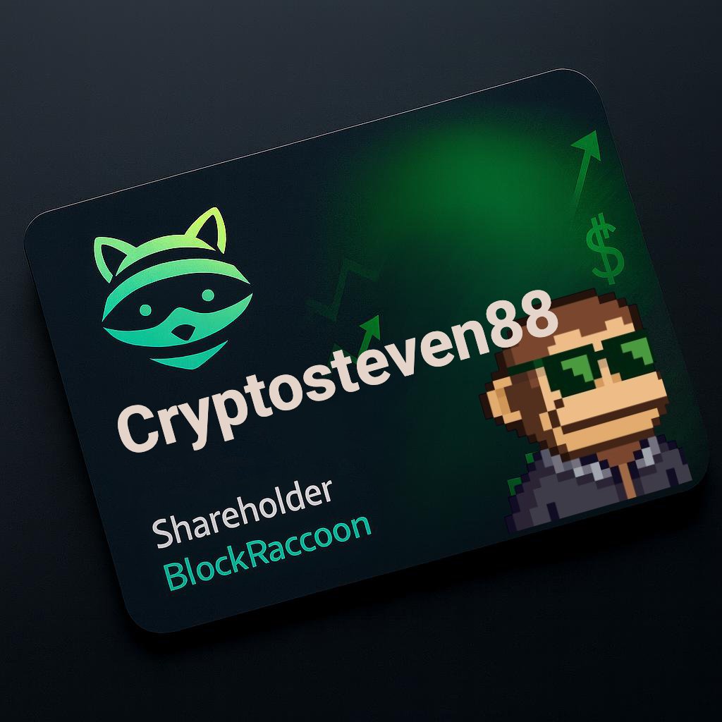 Steven.SOL 🐸 (@cryptosteven88) on Twitter photo Cool community growing at <a href="/BlockRaccoonSA/">BlockRacc</a>. I haven't seen many like this at a sub 1m mc.
$BRS feels like a bet on jup studio growing, it is one of the top tokens already, my 1st hold there, and I'm bullish on supporting chads like <a href="/nftimm/">nftimm (shareholder arc) 🦝</a> <a href="/itsjman/">MrJonez (🦴)</a> and <a href="/Osakye/">Osaky</a> Cool community growing at <a href="/BlockRaccoonSA/">BlockRacc</a>. I haven't seen many like this at a sub 1m mc.
$BRS feels like a bet on jup studio growing, it is one of the top tokens already, my 1st hold there, and I'm bullish on supporting chads like <a href="/nftimm/">nftimm (shareholder arc) 🦝</a> <a href="/itsjman/">MrJonez (🦴)</a> and <a href="/Osakye/">Osaky</a>
