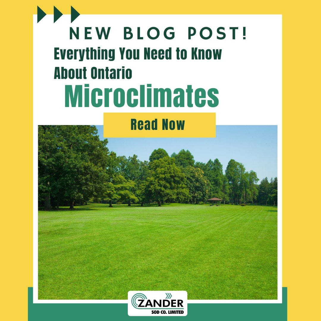 #Zander Sod has a new, updated blog called "Turf Tips". Our fourth installment delves into what a microclimate is and how each one is different!

CHECK IT OUT HERE: l8r.it/Hcy0