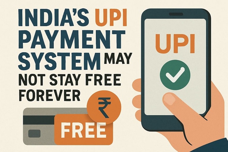 CEO_Reporter's tweet photo. India’s Unified Payments Interface (UPI) May Not Stay Free Forever, RBI Warns
#UPI #RBI 

https://t.co/hr9NkdABFd https://t.co/tLHjlL56LO