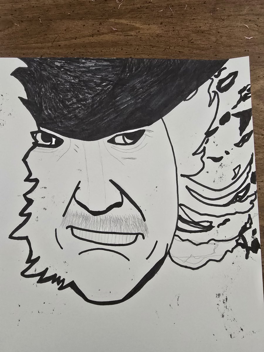 I redrew Old Snake from the MGS4 cover, trying to recreate the "melt away" style the games' art is known for having.

#fanart