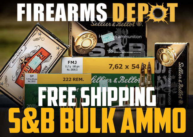 🚚 FREE SHIPPING on Bulk Sellier &amp; Bellot Ammo! 💥
Stock up on reliable performance and big savings—only at Firearms Depot.
fd.deals/0806SBAmmo
#AmmoDeals #SellierAndBellot #FreeShipping #FirearmsDepot #StockUpAndSave