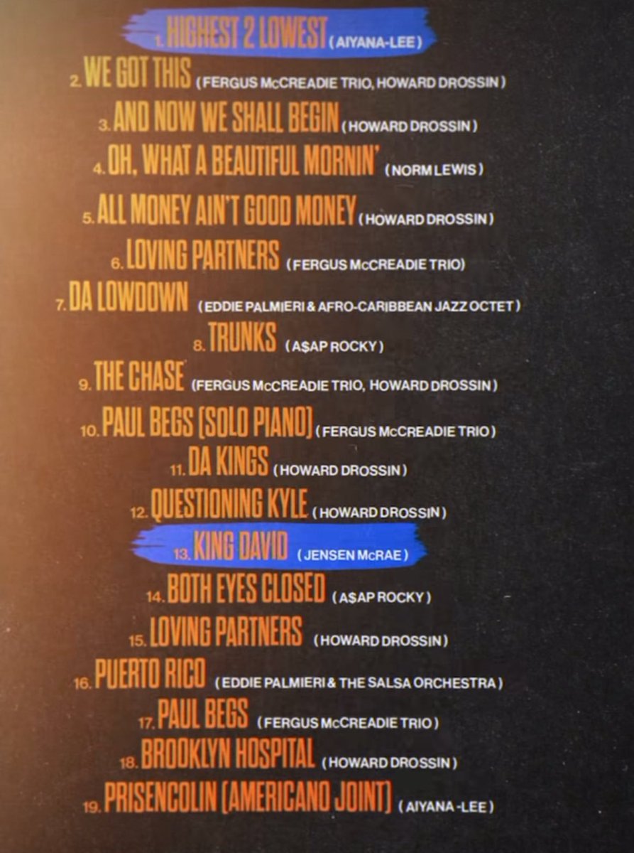 A$AP ROCKY 

TRUNKS
BOTH EYES CLOSED

(2 NEW SONGS)

🚨 AUGUST 15TH 🚨

▫️ Dropping with the 'HIGHEST 2 LOWEST' soundtrack