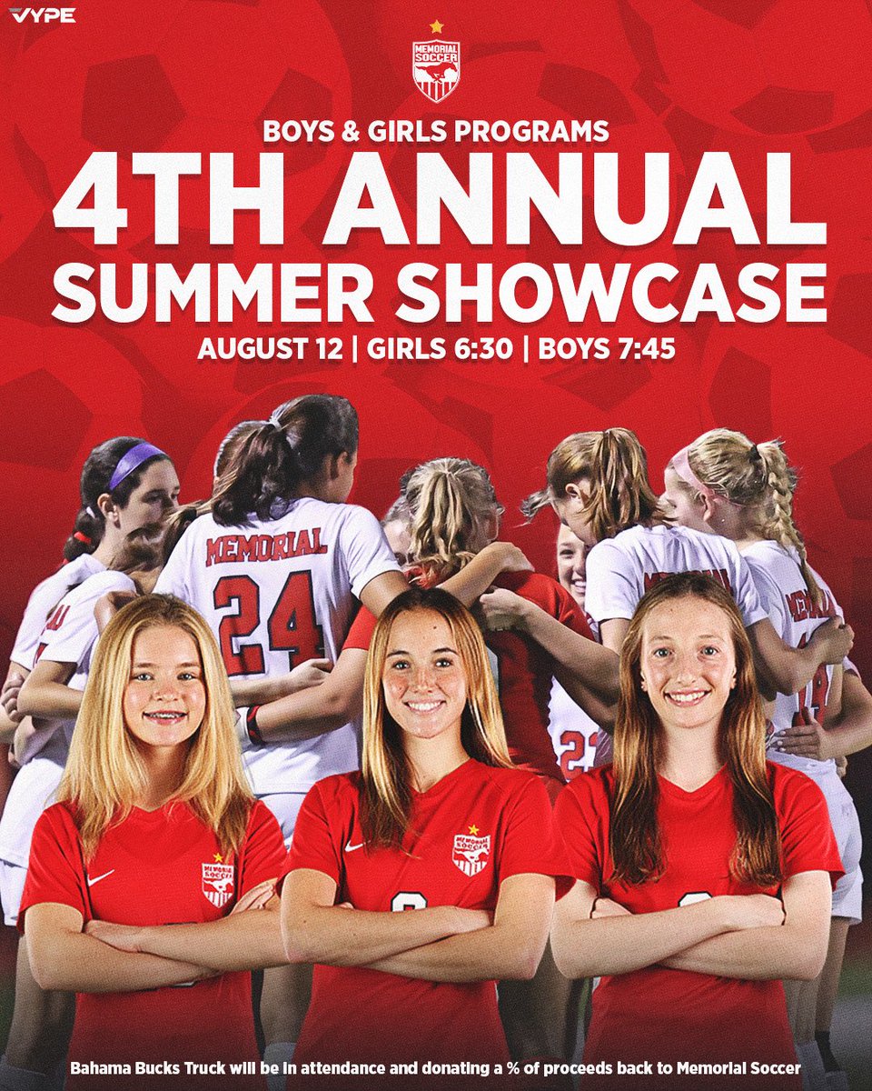 Playing will be for returners only (all
Paperwork must be completed and on file) but we welcome all to come out and watch! Make sure you stay for both programs! #BeTheStandard <a href="/MHShouston/">MHS Mustangs</a> <a href="/MHSMustangsBC/">MemorialBoosterClub</a> <a href="/sbisdathletics/">Spring Branch ISD Athletics</a>