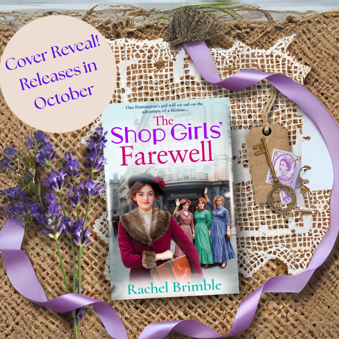 Rachel Brimble - THE HOME FRONT NURSES (@rachelbrimble) on Twitter photo COVER REVEAL!!
<a href="/BoldwoodBooks/">Boldwood Books</a> #preorderbooks #titanic
What do you think?
I absolutely love this cover 😍😍
The Shop Girls’ Farewell (originally published as A Shop Girl At Sea) releases in October but you can preorder now, if you are so inclined!
LINK: amzn.eu/d/71Mh9Tj COVER REVEAL!!
<a href="/BoldwoodBooks/">Boldwood Books</a> #preorderbooks #titanic
What do you think?
I absolutely love this cover 😍😍
The Shop Girls’ Farewell (originally published as A Shop Girl At Sea) releases in October but you can preorder now, if you are so inclined!
LINK: amzn.eu/d/71Mh9Tj