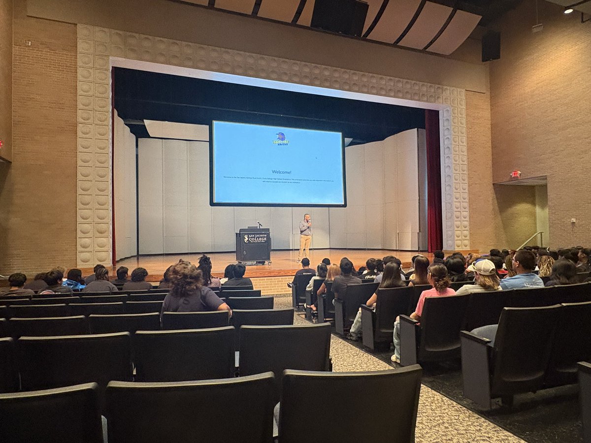 Kicking off CTE Technical Dual Credit at San Jac in a BIG way! 🎓📚 Over 85 students showed up and showed out for Day 1 of orientation. Excited for an amazing year ahead with our future-ready scholars! 💼🔥 #CTEInnovate #SanJacReady <a href="/SanJacCollege/">San Jacinto College</a>
