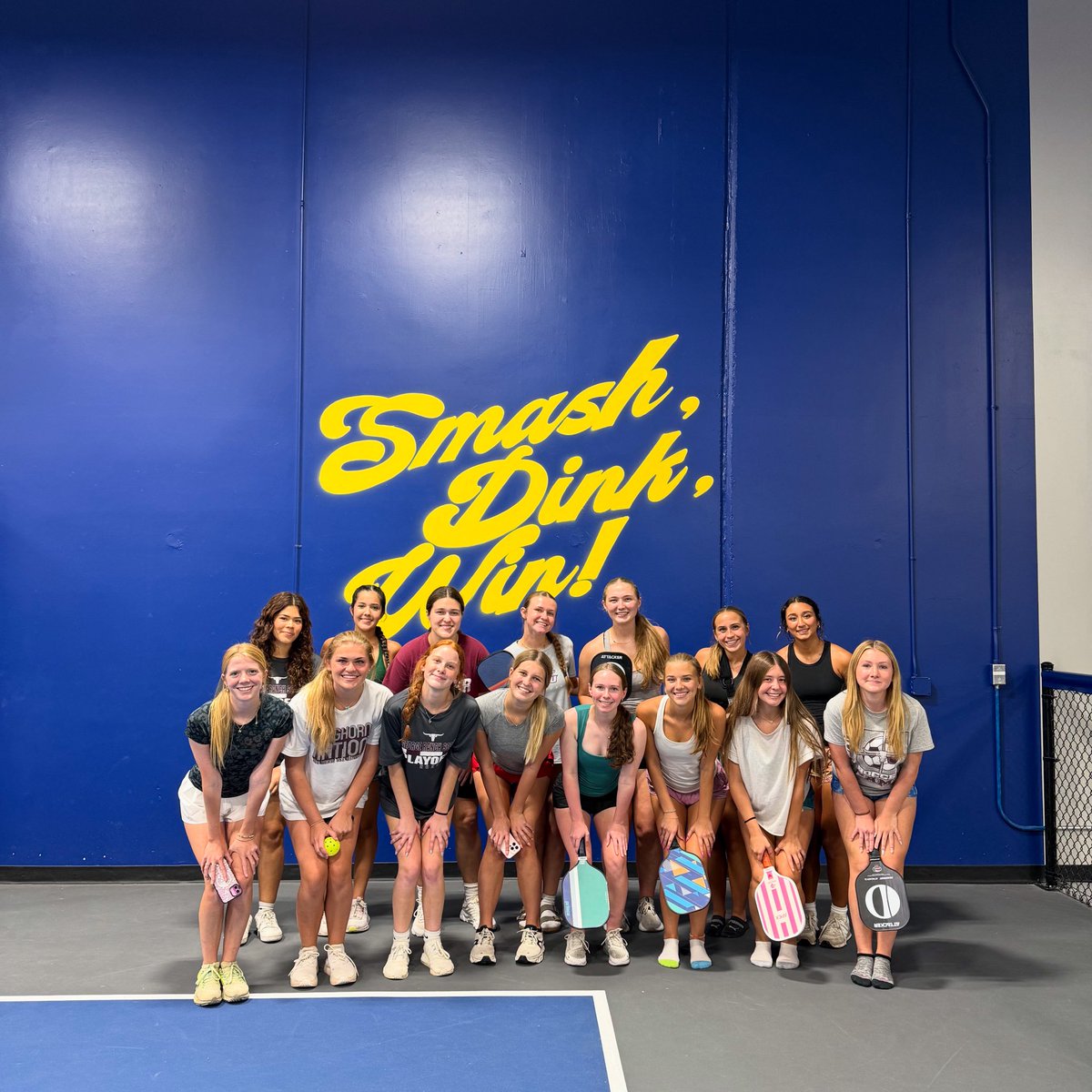 George Ranch Girls Soccer (@grhssoccer) on Twitter photo Team bonding pickleball to wrap up our summer & start the year strong!! Let’s go!! ☀️ <a href="/CoachADutch/">Coach Alicia Dutch</a> <a href="/CoachCaseyVogt/">Casey Vogt</a> <a href="/pinkpatterson/">Heather Patterson</a> <a href="/coachkauffman10/">Coach Kauffman</a> <a href="/CoachTeran_/">Coach Terán</a>
#WeAreGR #ChooseJoy Team bonding pickleball to wrap up our summer & start the year strong!! Let’s go!! ☀️ <a href="/CoachADutch/">Coach Alicia Dutch</a> <a href="/CoachCaseyVogt/">Casey Vogt</a> <a href="/pinkpatterson/">Heather Patterson</a> <a href="/coachkauffman10/">Coach Kauffman</a> <a href="/CoachTeran_/">Coach Terán</a>
#WeAreGR #ChooseJoy