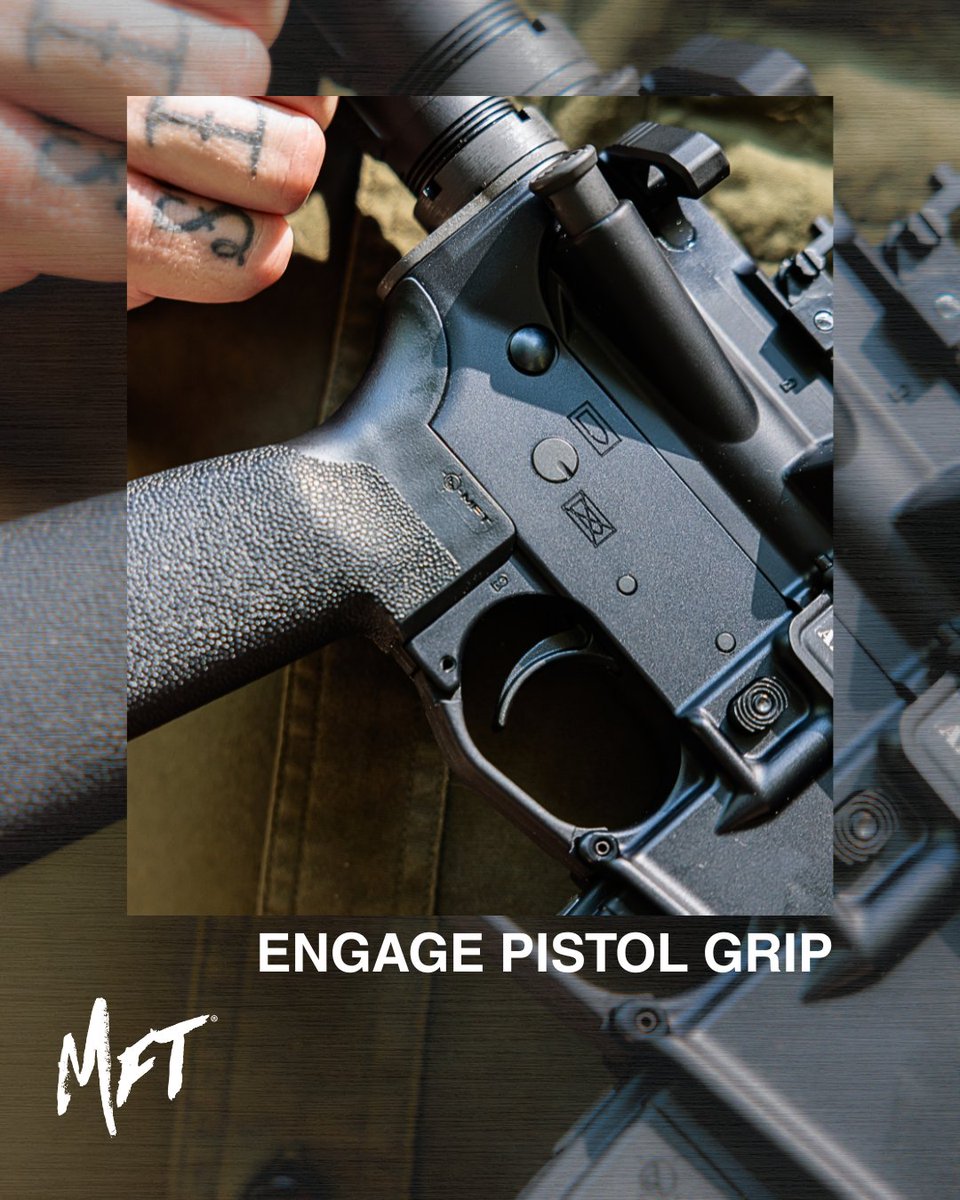 Level up your build-out for less with MFT Grips. Shop now at missionfirsttactical.com 

#MissionFirstTactical #TacticalGrip #ARBuild #GearUp #FirearmAccessories #EnhancedControl #BuiltNotBought #AmericanMadeGear
