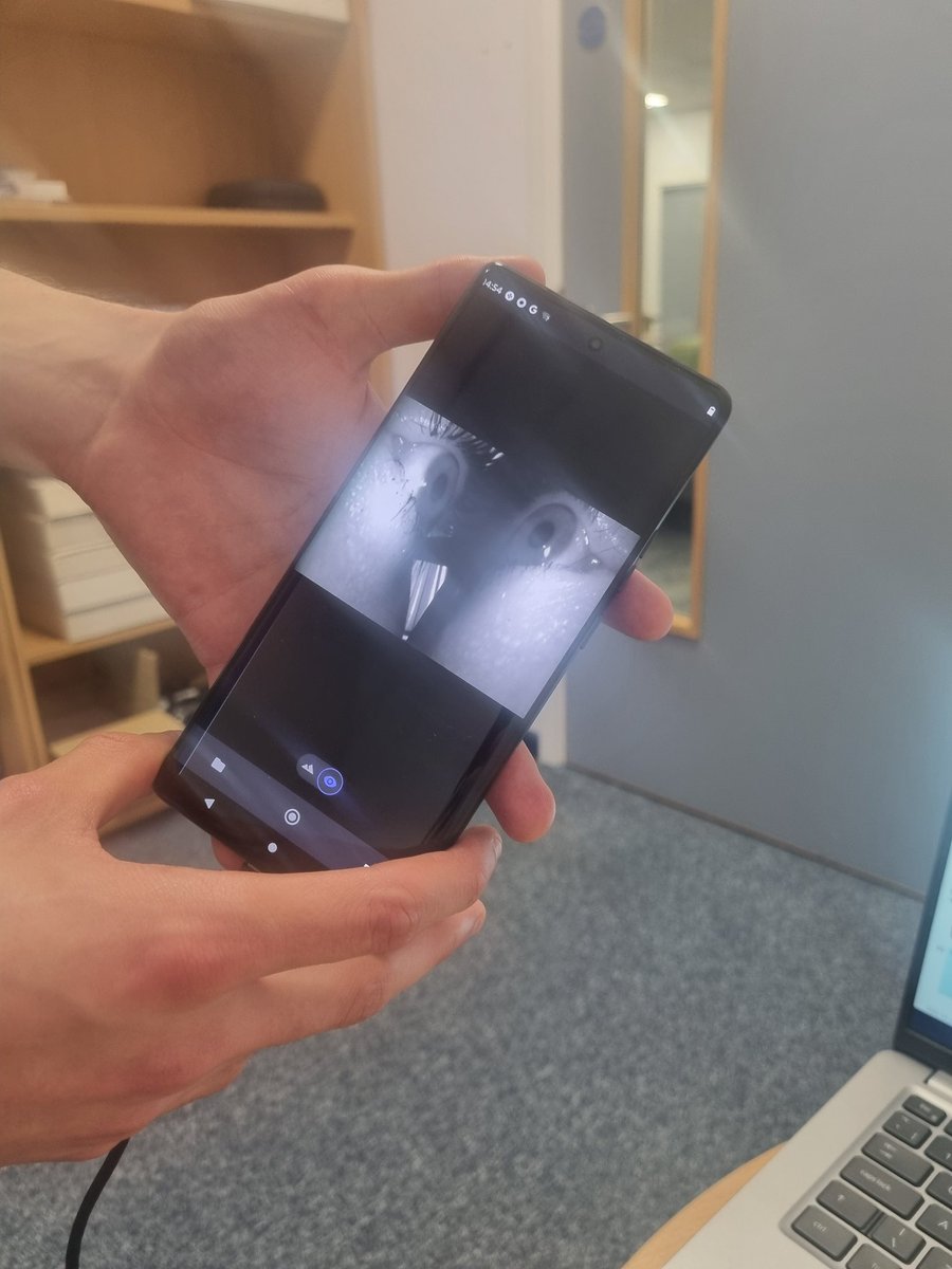 Dr Áine MacDermott (@ainemacd) on Twitter photo I had fun participating in my MSc student 'Deepfake Detection' project involving:
- Use of <a href="/pupil_labs/">Pupil Labs</a> eye-tracking glasses to monitor gaze & attention
- A think-aloud process to capture real-time decision-making
- Tasks designed to test how we spot deepfakes
#DeepfakeForensics I had fun participating in my MSc student 'Deepfake Detection' project involving:
- Use of <a href="/pupil_labs/">Pupil Labs</a> eye-tracking glasses to monitor gaze & attention
- A think-aloud process to capture real-time decision-making
- Tasks designed to test how we spot deepfakes
#DeepfakeForensics