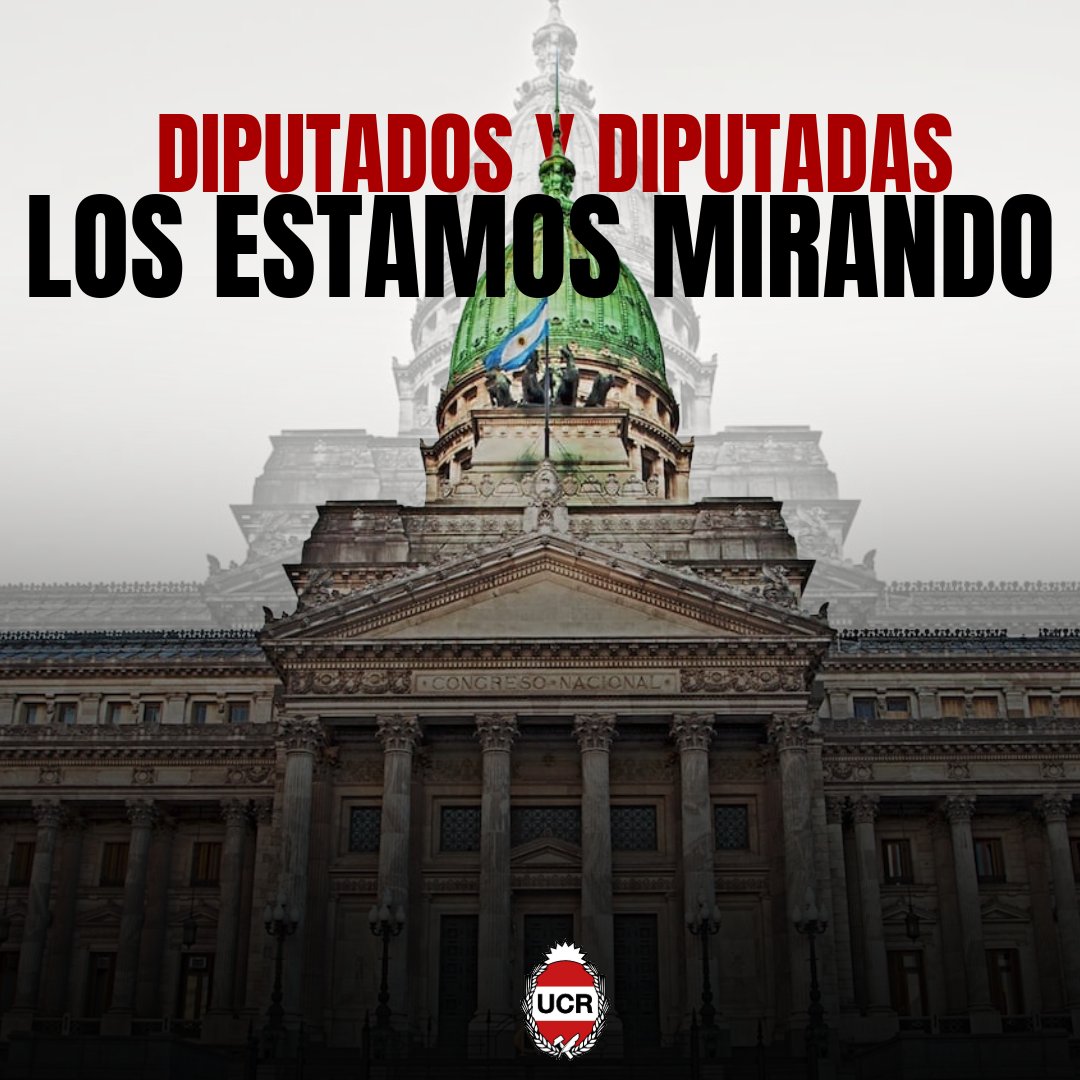 No hay libertad sin igualdad. No hay ascenso social posible sin salud y educación públicas de calidad.

Estas son banderas irrenunciables de la Unión Cívica Radical, y sus diputados deben estar a la altura de ellas.