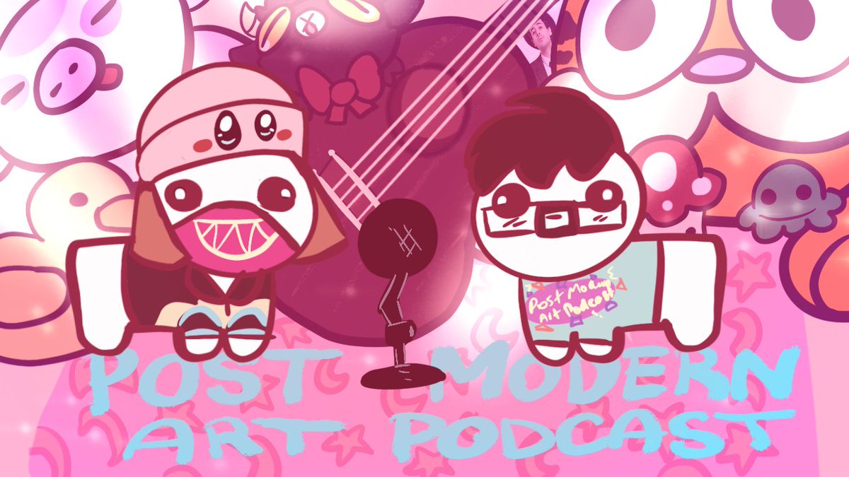 Post Modern Art Podcast ON BLOOSKY NOW! (@postmodartpod) on Twitter photo Shoutout to <a href="/TipsyJHearts/">⭐️💖TipsyJHearts 💖⭐️</a> for this adorable thumbnail for this week's episode of the pod. YIPPEE!!!
New episode of the Post Modern Art Podcast with special guest <a href="/MilkinMicrowave/">Milk in the Microwave</a> premieres TOMORROW, Aug. 7th, 10 PM EST/7 PM PST on YouTube and most podcast platforms. Shoutout to <a href="/TipsyJHearts/">⭐️💖TipsyJHearts 💖⭐️</a> for this adorable thumbnail for this week's episode of the pod. YIPPEE!!!
New episode of the Post Modern Art Podcast with special guest <a href="/MilkinMicrowave/">Milk in the Microwave</a> premieres TOMORROW, Aug. 7th, 10 PM EST/7 PM PST on YouTube and most podcast platforms.