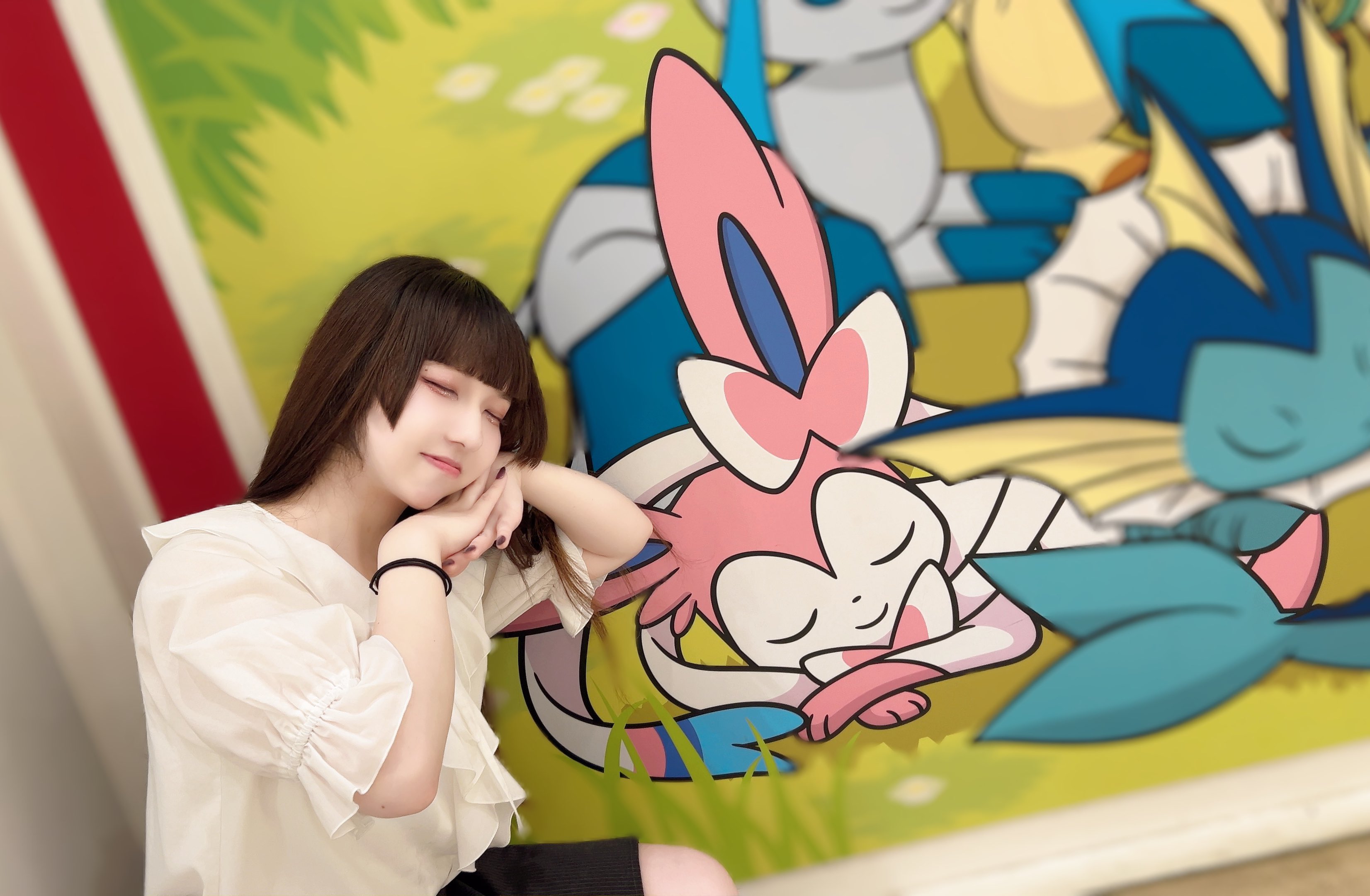 めちゃくちゃ可愛い　ピンク　ジラソル　スフィア　虹　レインボー ブラジル・ミナスジェライス州産レインボー・スフィア(6.4cm