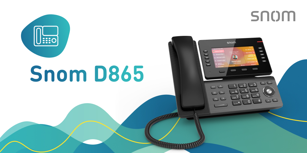 snom's tweet image. 🗣 Equipped with #WiFi 📳, #Bluetooth 📲 and 2 USB ports as well as 10 freely programmable function keys, the #Snom D865 meets all of your #telephony requirements.
snom.com/d865
#innovation #deskphone #voipbusiness #businessphone
