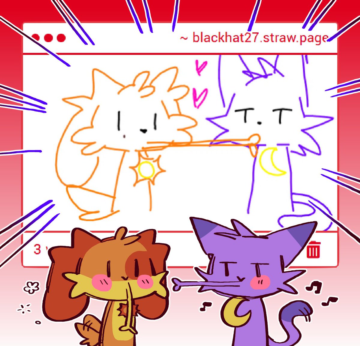 I like this so much😻😻
blackhat27.straw.page