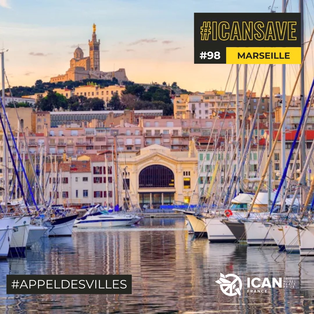 En ce 6 août commémoration d’#Hiroshima nous/<a href="/nuclearban/">ICAN</a>  avons l’immense plaisir d’annoncer la signature de <a href="/marseille/">Ville de Marseille</a> à l’Appel des villes en soutien au Traité sur l’interdiction des armes #nucléaires
MERCI <a href="/BenoitPayan/">Benoît Payan</a> Maire et adjoint <a href="/JeanMarcCoppola/">Jean Marc Coppola</a> pour ce geste fort