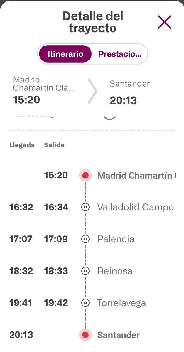 @AVE_Segovia (@usuariosaveseg1) on Twitter photo <a href="/Renfe/">Renfe</a> En algun momento alguien tendrá que pedir explicaciones del motivo por el que no se contempla parada en Segovia. <a href="/Segovia_Gob/">Subdelegación del Gobierno en Segovia</a> <a href="/DipuSG/">Diputación de Segovia</a> <a href="/segovia_es/">Ayuntamiento de Segovia</a> <a href="/oscar_puente_/">Oscar Puente</a>
Los segovianos tenemos que ir hasta Madrid y coger allí el tren para ir a Santander...alguien nos lo puede explicar?? <a href="/Renfe/">Renfe</a> En algun momento alguien tendrá que pedir explicaciones del motivo por el que no se contempla parada en Segovia. <a href="/Segovia_Gob/">Subdelegación del Gobierno en Segovia</a> <a href="/DipuSG/">Diputación de Segovia</a> <a href="/segovia_es/">Ayuntamiento de Segovia</a> <a href="/oscar_puente_/">Oscar Puente</a>
Los segovianos tenemos que ir hasta Madrid y coger allí el tren para ir a Santander...alguien nos lo puede explicar??